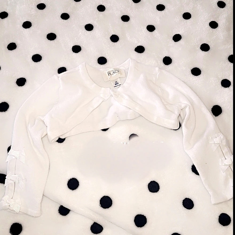 The Children's Place White Bolero Top